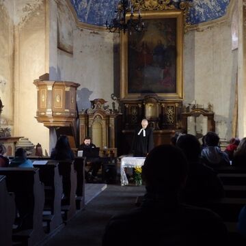 Bohoslužba v Dolním Žlebu, 9.10.2021